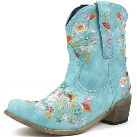 Damen Cowboystiefel - Klassisches Western-Design