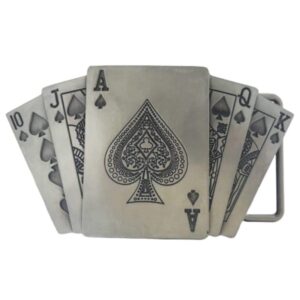 Poker Gürtelschnalle
