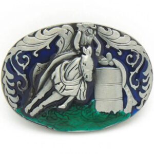 Gürtelschnalle Barrel Racing