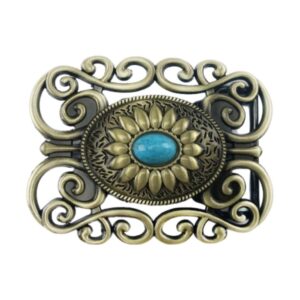 Country Floral Gürtelschnalle