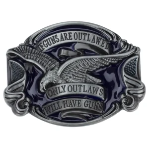 Adler- und gesetzlosenzitat gürtelschnalle