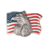 Amerikanische flagge und adler western-gürtelschnalle für männer Amerikanische flagge und adler western-gürtelschnalle für männer