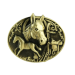 Antike pferdekopf western gürtelschnalle für herren - bronze Antike pferdekopf western gürtelschnalle für herren - bronze