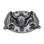 Bullen schädel und adler cowboygürtelschnalle