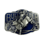 Bullenreiter western gürtelschnalle