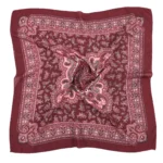 Cowboy bandana retro blumig quadratisch schal
