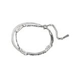 Damen western feder charme-armband aus edelstahl - schlange kette-s Damen western feder charme-armband aus edelstahl - schlange kette-s