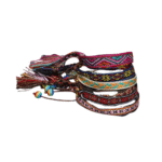 Damen western handgefertigtes geflochtenes armband mit quaste