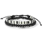 Damen western handgefertigtes geflochtenes armband mit quaste - tyep 31