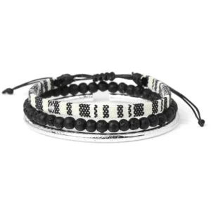 Damen western handgefertigtes geflochtenes armband mit quaste - tyep 31