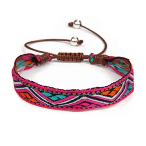Damen western handgefertigtes geflochtenes armband mit quaste - typ 21