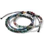 Damen western handgefertigtes geflochtenes armband mit quaste - typ 36
