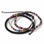 Damen western handgefertigtes geflochtenes armband mit quaste - typ 40