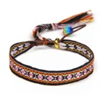 Damen western handgefertigtes geflochtenes armband mit quaste - typ 5