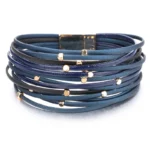 Damen-western-mehrlagiges-lederarmband-mit-magnetischem-verschluss-1