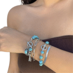 Damen-western-tuerkis-charm-armband-set-5