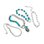 Damen-western-tuerkis-charm-armband-set-6
