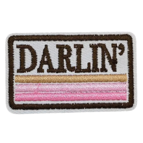 Darlin’ cowboy bestickter aufnäher