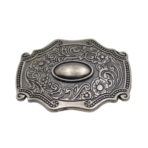 Florale scroll western gürtelschnalle