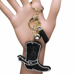 Gotisch-schwarzer-kristall-cowboystiefel-schluesselanhaenger-mit-strassstein-und-quaste-4