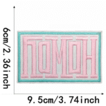 Hallo-pink-cowboy-bestickter-aufnaeher-1