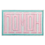 Hallo pink cowboy bestickter aufnäher Hallo pink cowboy bestickter aufnäher