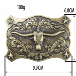 Herren-antike-goldene-longhorn-western-guertelschnalle-2