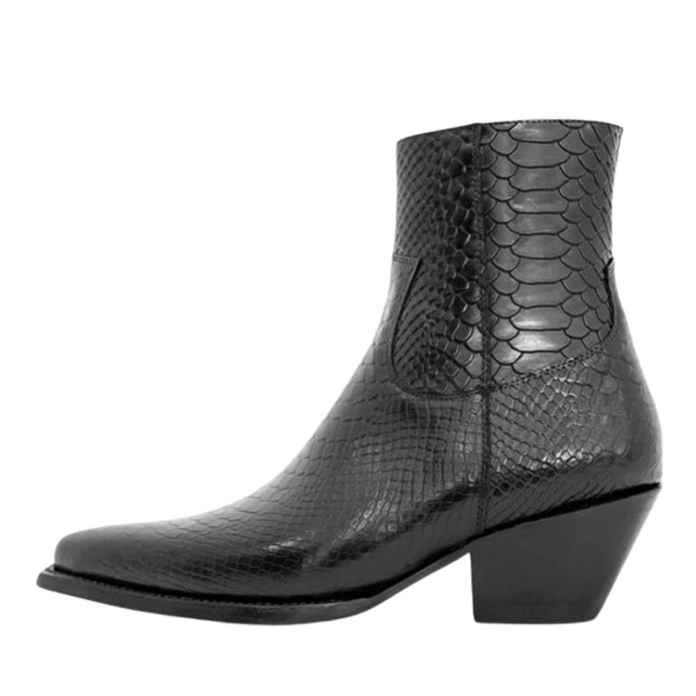 Herren Retro-Cowboystiefel – Schnallen-Ritter Stil