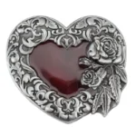 Herz und rosen western gürtel schnalle Herz und rosen western gürtel schnalle