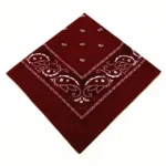 Kastanienrot western paisley bandana Kastanienrot western paisley bandana