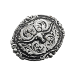 Kuhschaedel-blumige-western-guertelschnalle-4