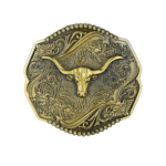Longhorn bull western gürtelschnalle - gold Longhorn bull western gürtelschnalle - gold