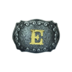 Personalisierte western-gürtelschnalle - e Personalisierte western-gürtelschnalle - e