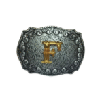 Personalisierte western-gürtelschnalle - f Personalisierte western-gürtelschnalle - f