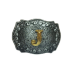 Personalisierte western-gürtelschnalle - j Personalisierte western-gürtelschnalle - j