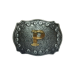 Personalisierte western-gürtelschnalle - p Personalisierte western-gürtelschnalle - p