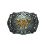 Personalisierte western-gürtelschnalle - w Personalisierte western-gürtelschnalle - w