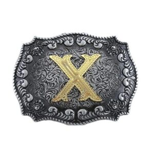 Personalisierte western-gürtelschnalle - x