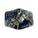 Stierreiter western cowboy gürtelschnalle