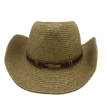 Strohcowboyhut mit federakzentband Strohcowboyhut mit federakzentband