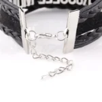 Unendliche-liebe-western-armband-mit-lederwickel-und-hutanhaenger-9