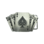 Western cowboy spielkarten gürtelschnalle Western cowboy spielkarten gürtelschnalle