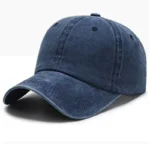 Western gewaschener denim amerikanische cap verstellbar - navy