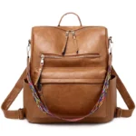 Western-leder-rucksack-mit-farbigem-gurt-1