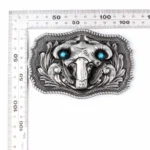 Western-stierschaedel-guertelschnalle-mit-tuerkis-akzenten-2