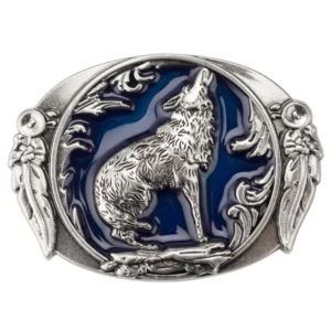 Westliche heulende wolfgürtelschnalle